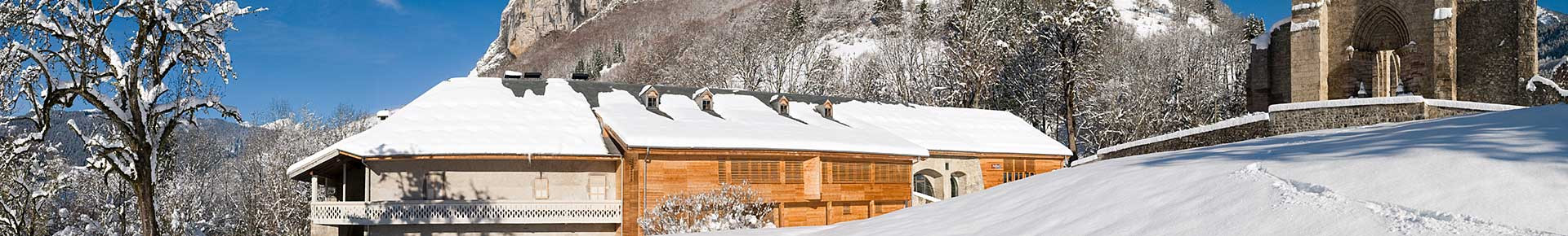 Le Domaine de Découverte de la Vallée d'Aulps en hiver