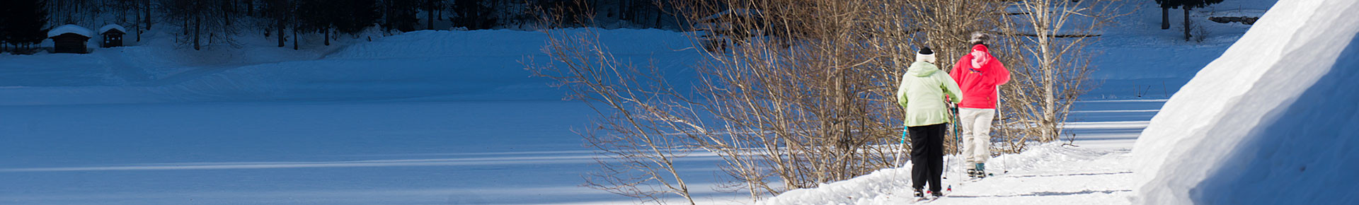 Montriond Lake Cross Country Skiing