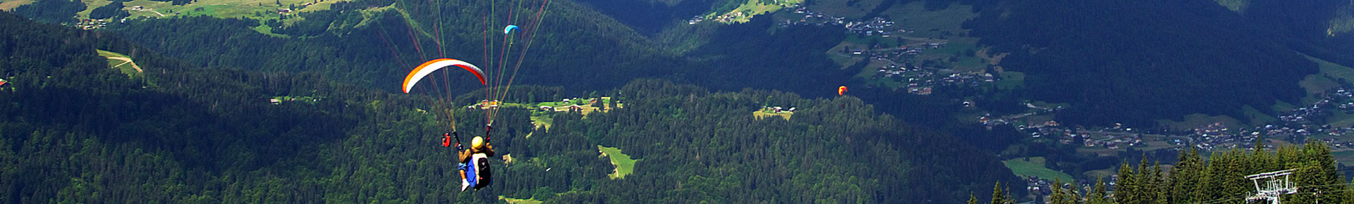 Parapente en Vallée d'Aulps