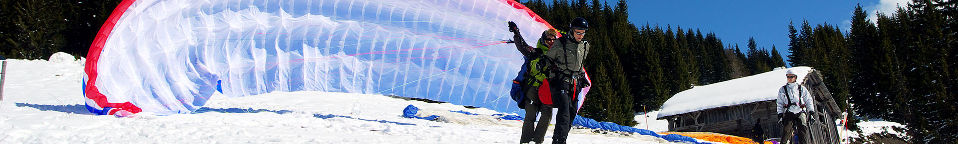 Parapente et speed riding en Vallée d'Aulps