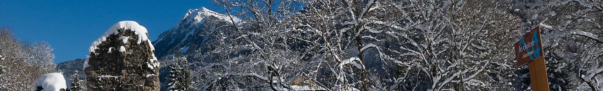 Sites incontournables de la Vallée d'Aulps en hiver