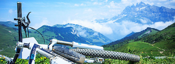 Le VTT électrique dans les Portes du Soleil