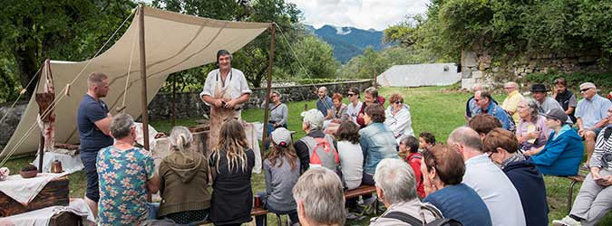 Agenda des animations à l'Abbaye d'Aulps