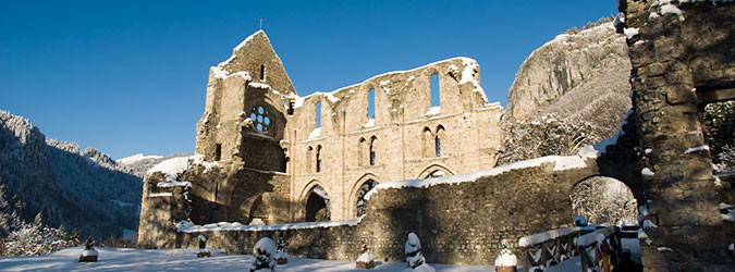 Galerie photos de l'Abbaye d'Aulps