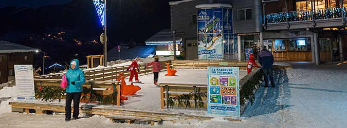 Patinoire extérieure