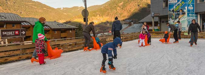 Patinoire extérieure