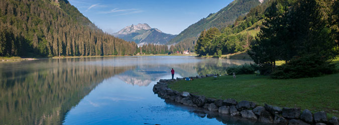 Lakes and waterfalls