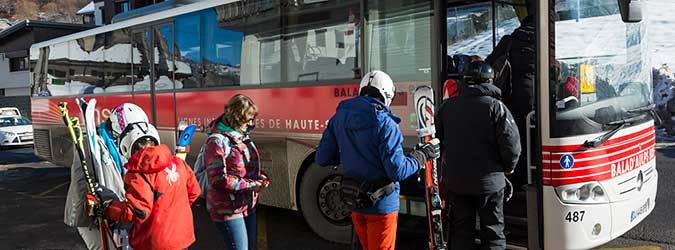 Se déplacer dans la Vallée d'Aulps