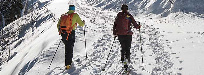 Ski touring