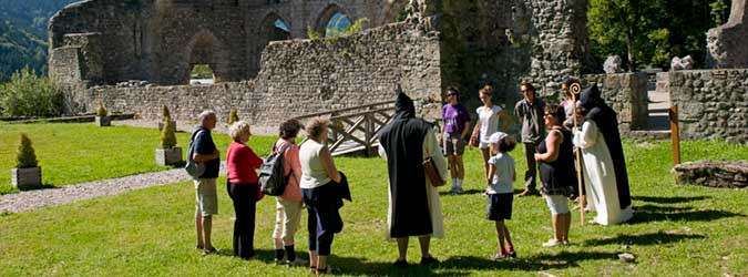 Visites et activités à l'Abbaye d'Aulps