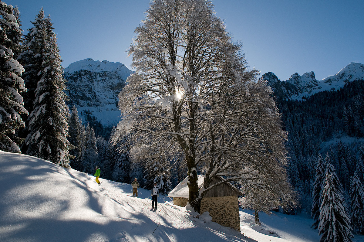 Saint Jean d'Aulps Roc d'Enfer Ski resort