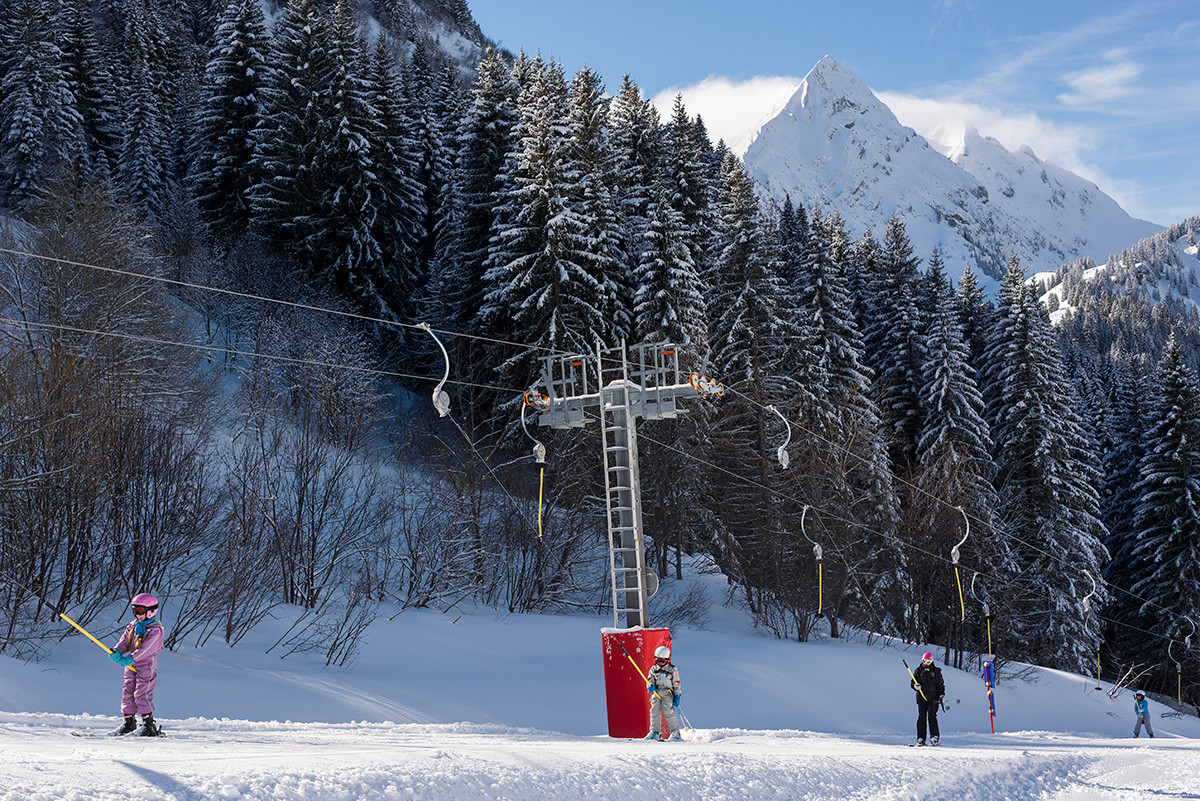 Saint Jean d'Aulps Roc d'Enfer Ski resort