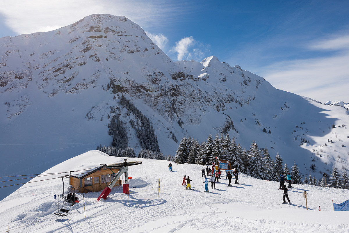 Saint Jean d'Aulps Roc d'Enfer Ski resort