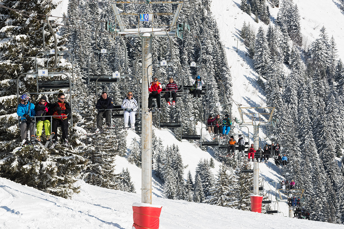 Saint Jean d'Aulps Roc d'Enfer Ski resort