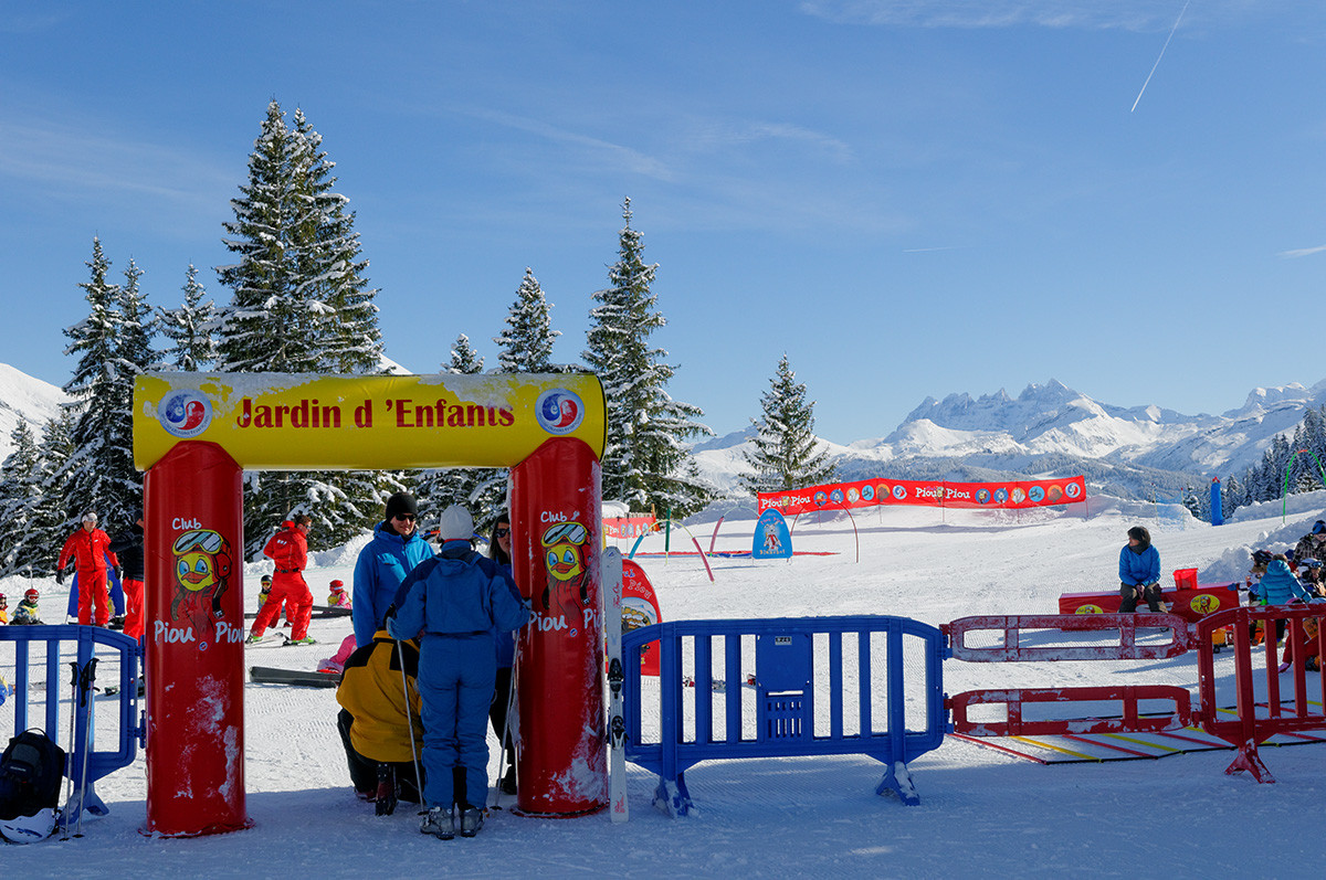 Saint Jean d'Aulps Roc d'Enfer Ski resort