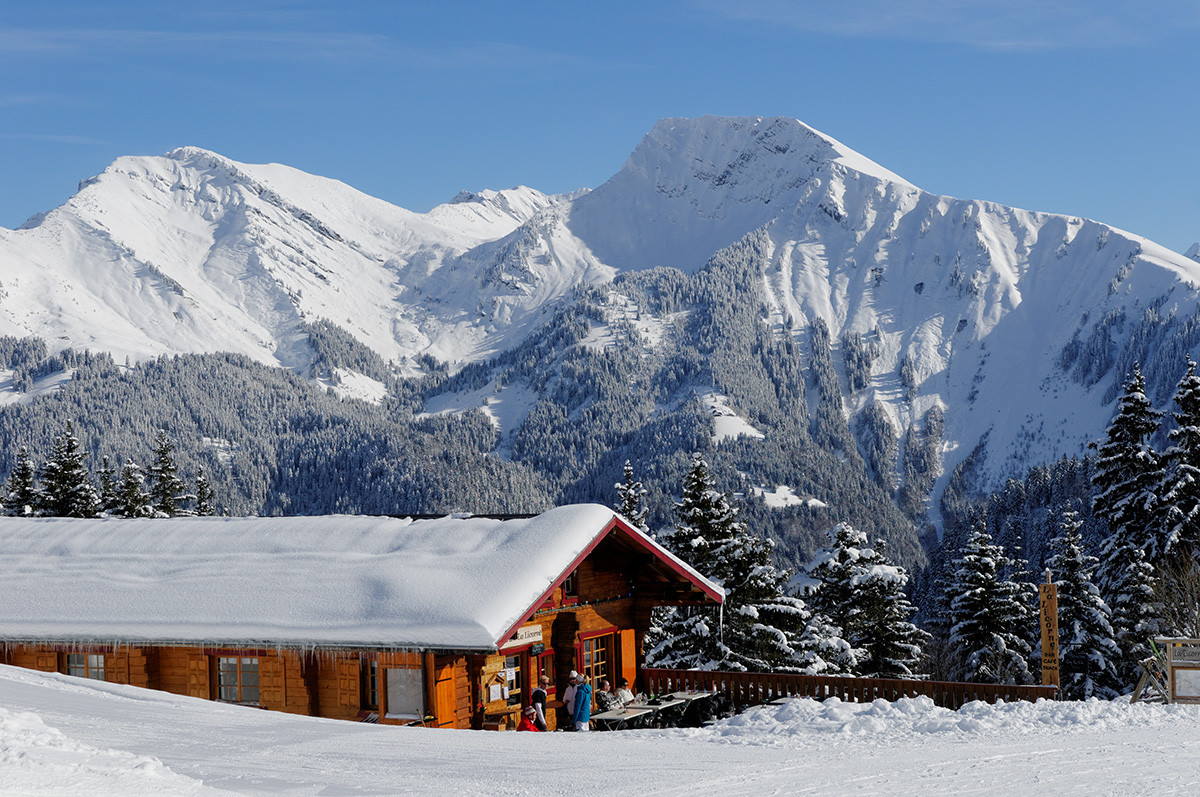 Saint Jean d'Aulps Roc d'Enfer Ski resort