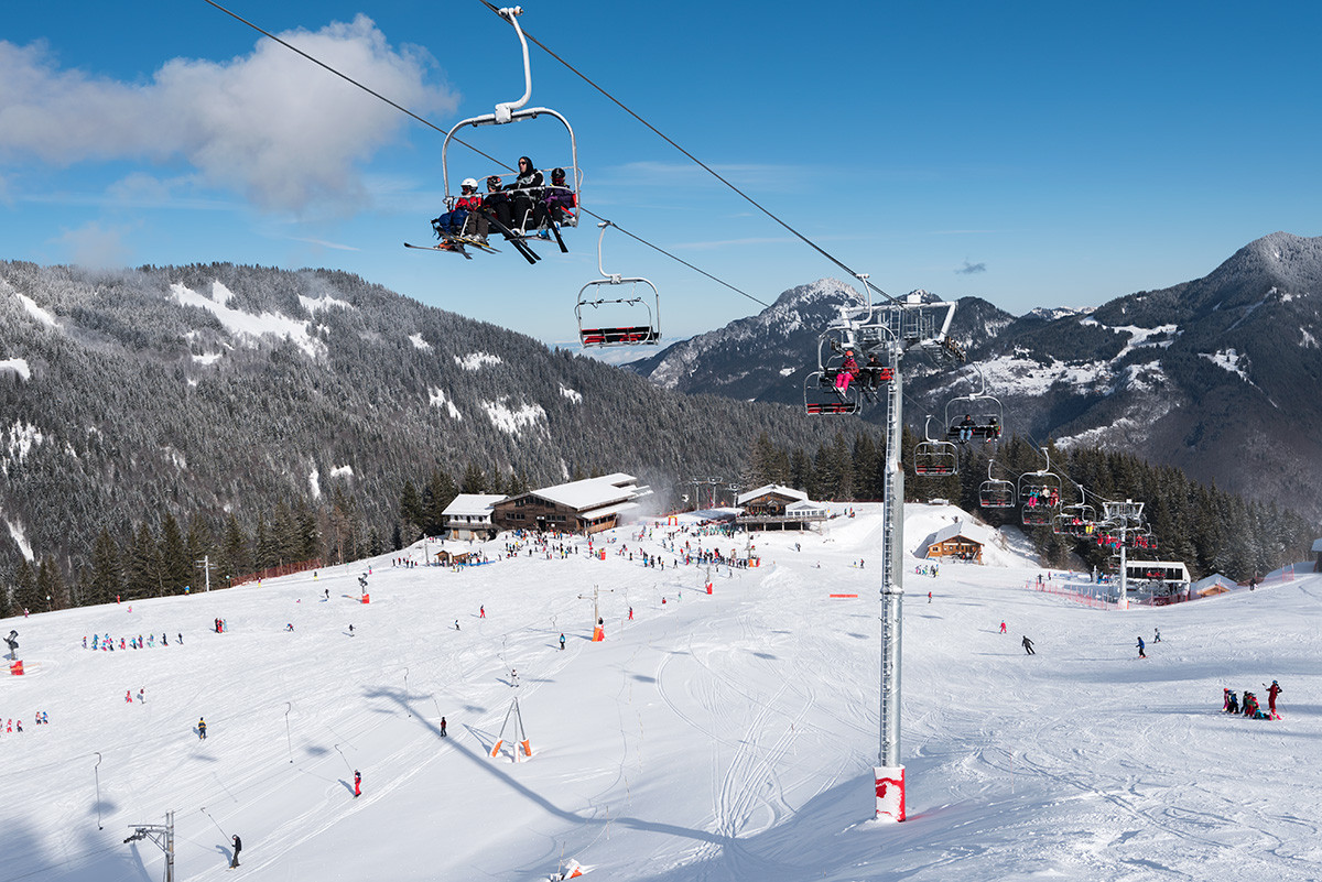 Saint Jean d'Aulps Roc d'Enfer Ski resort