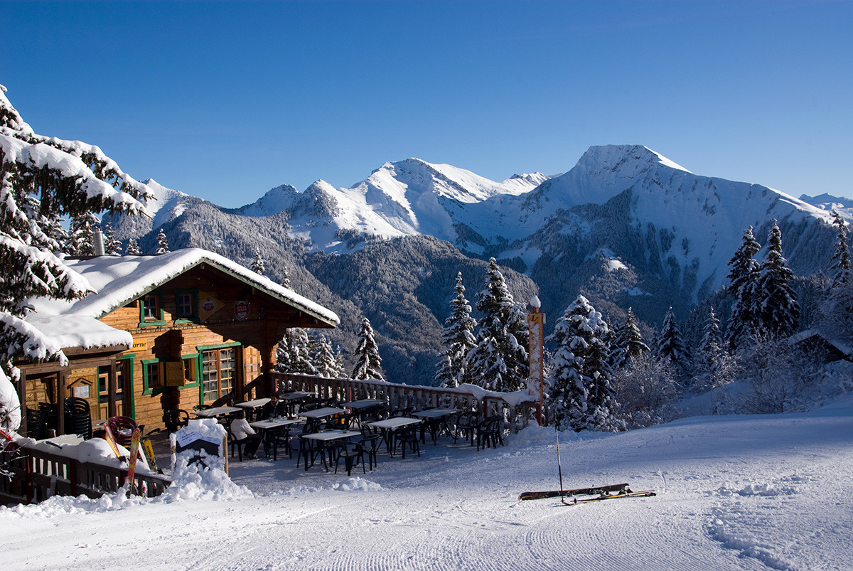 Saint Jean d'Aulps Roc d'Enfer Ski resort