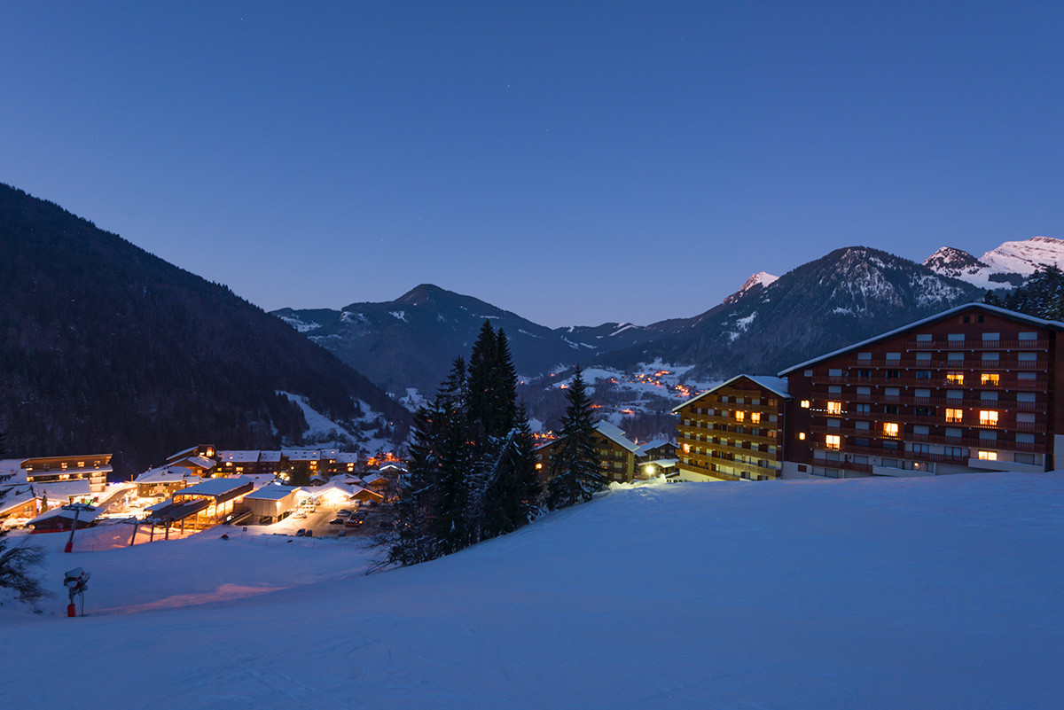 Saint Jean d'Aulps Roc d'Enfer Ski resort