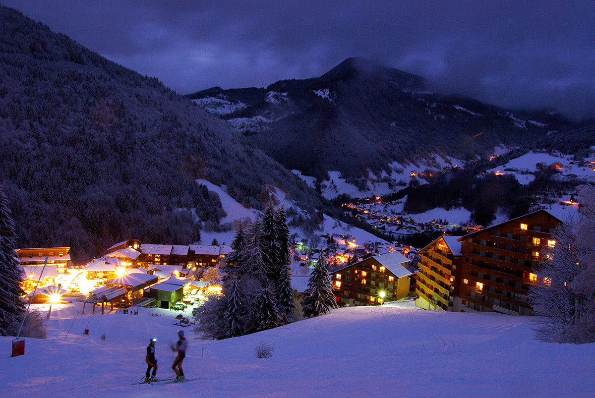 Saint Jean d'Aulps Roc d'Enfer Ski resort