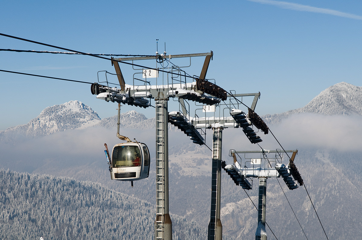 Saint Jean d'Aulps Roc d'Enfer Ski resort