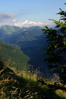 Mont-Blanc depuis La Chaux