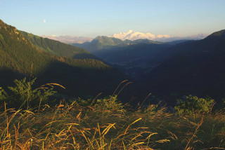 Mont-Blanc depuis La Chaux