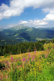 Roc d'Enfer depuis Super Morzine