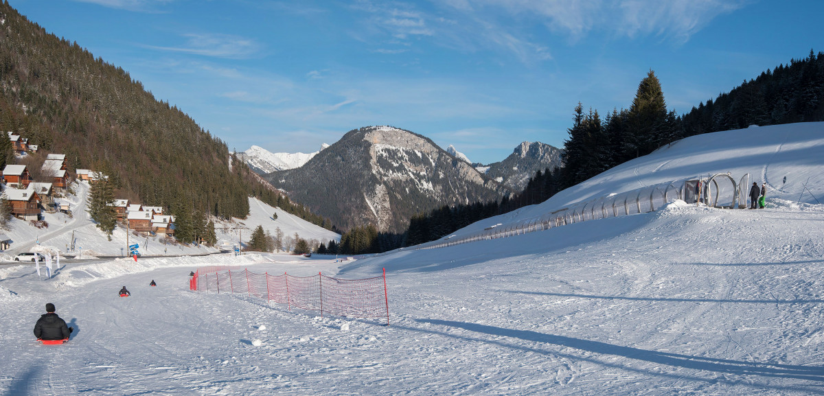 Col du Corbier sledge slope