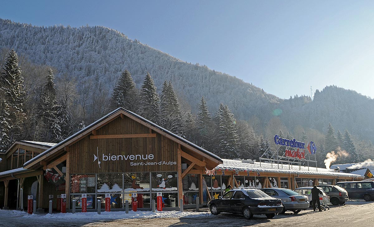 Carrefour Market - hiver