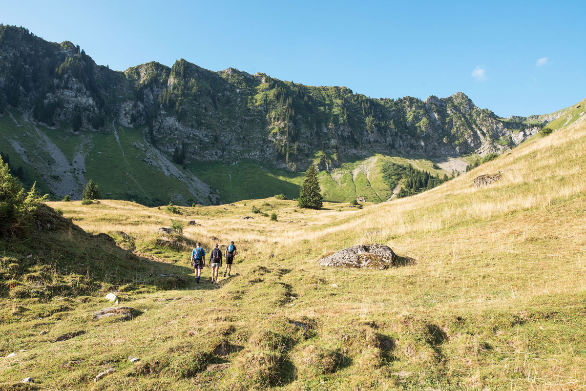 Randonnée pédestre : Au pied du Roc d'Enfer_Essert-Romand