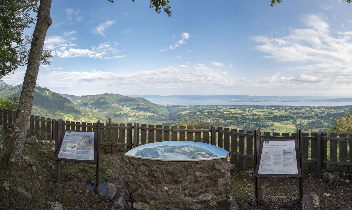 Carte de découverte Geopark Chablais UNESCO