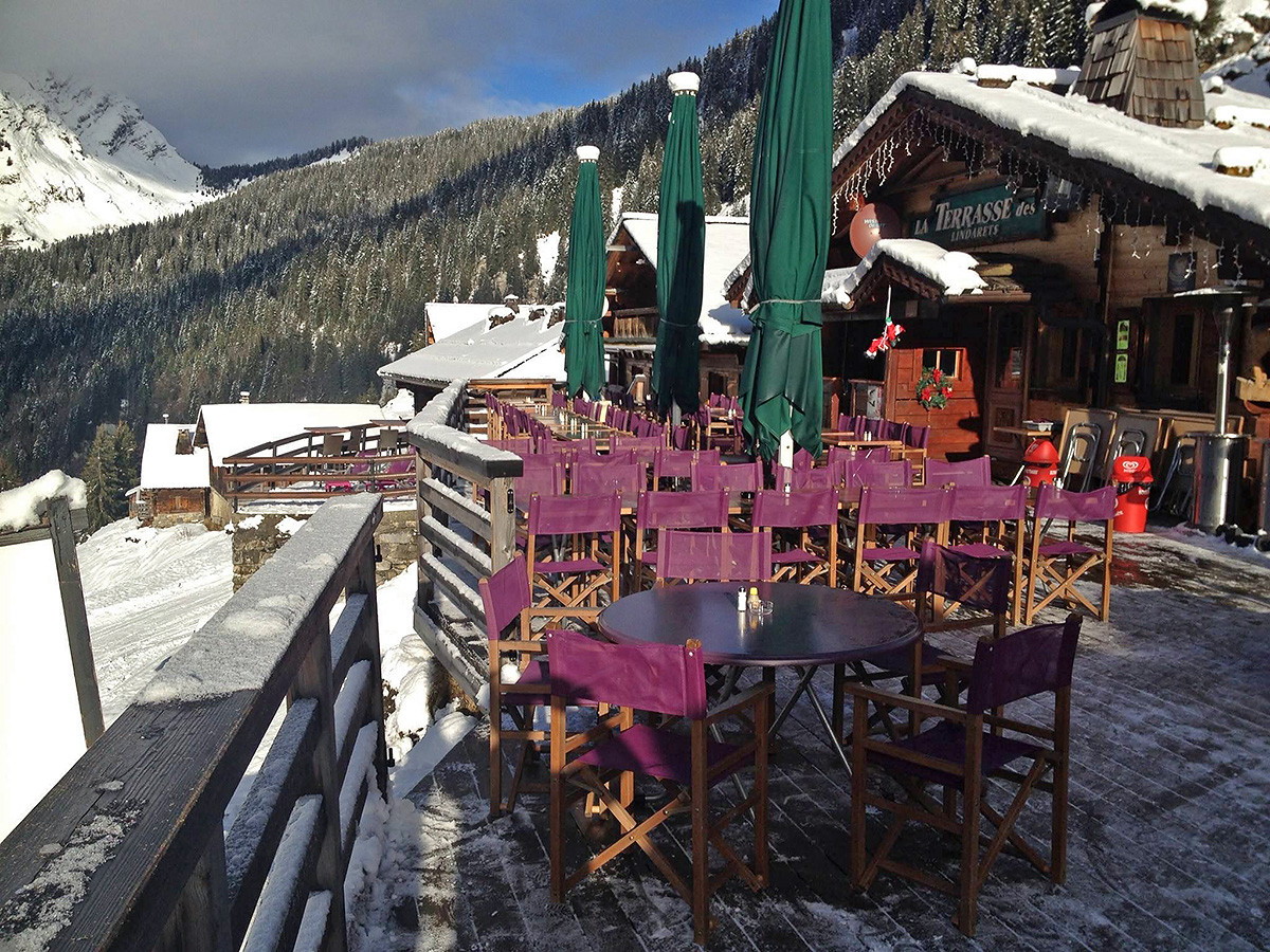 Bar restaurant la Terrasse des Lindarets