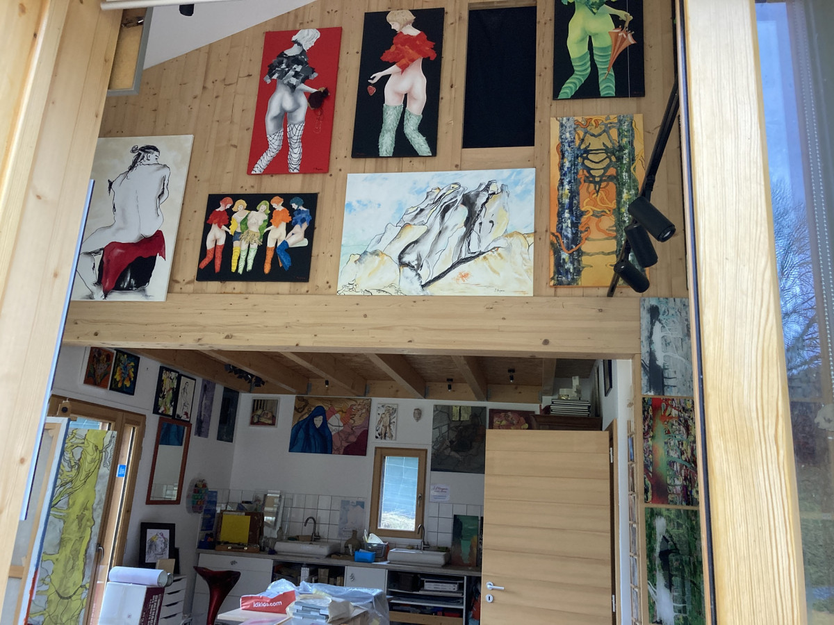 Isabelle Magnin Professional Painter_Saint-Jean-d'Aulps