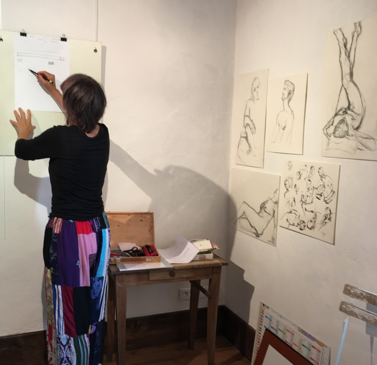 Isabelle Magnin Professional Painter_Saint-Jean-d'Aulps - © Isabelle Magnin Artiste peintre Isabelle Magnin Professional Painter_Saint-Jean-d'Aulps