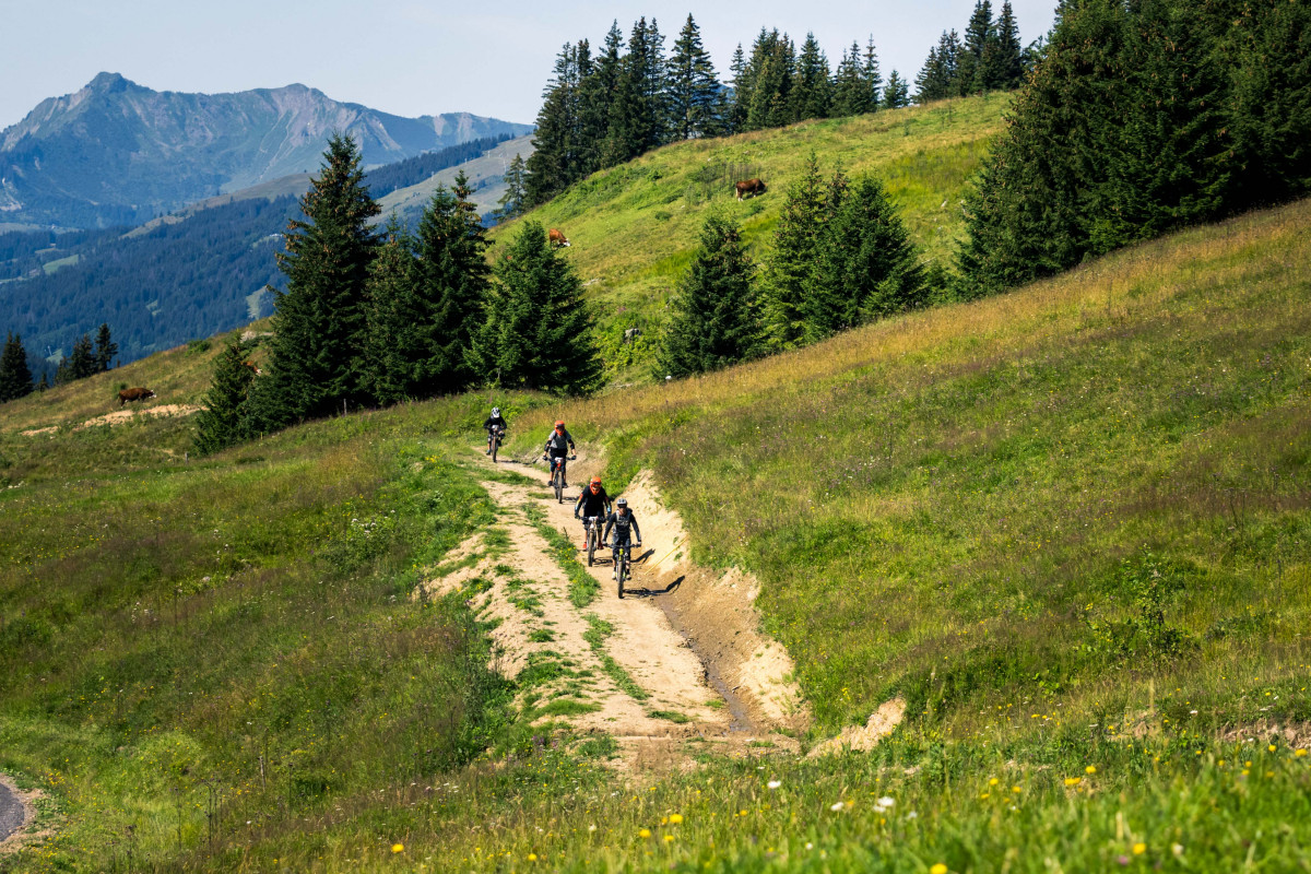 Sortie de ebike dans le brouillard