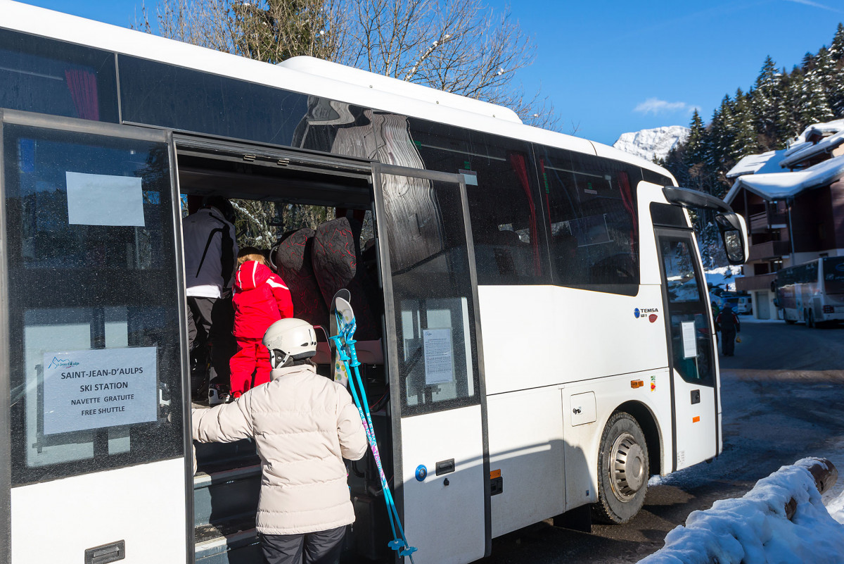 St Jean d'Aulps ski Resort Shuttle