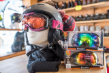 Vente de masques et lunettes de ski
