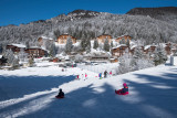 Col du Corbier sledge slope