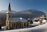 La Côte d'Arbroz en hiver