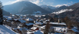 Village du Biot en hiver