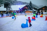 Outside icerink Morzine