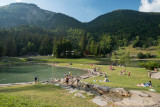 Plage du Lac de Montriond