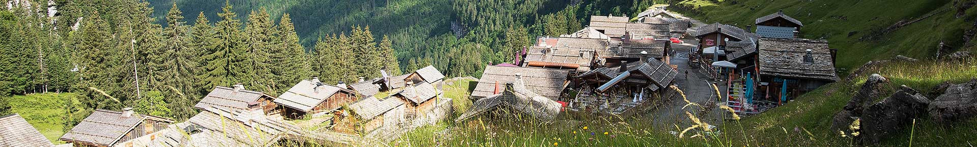 Lindarets, village des chèvres