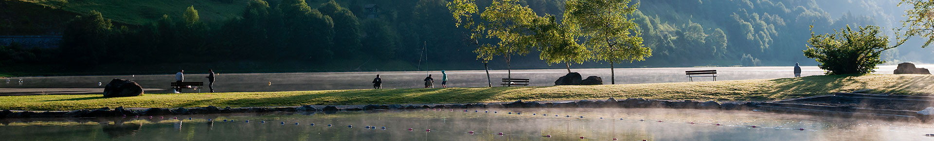 Pêche au lac de Montriond