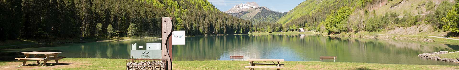 Sentier d'interprétation du lac de Montriond