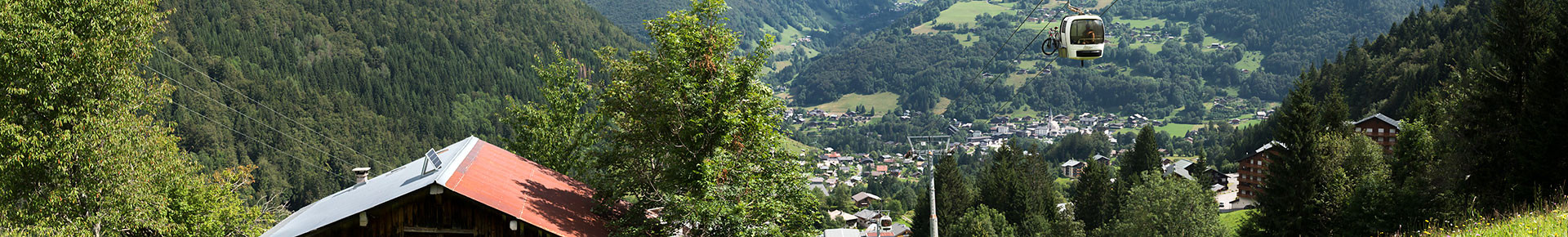 Station de Saint Jean d'Aulps en été