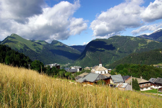 La Côte d'Arbroz en été
