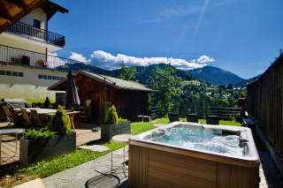 Terrasse jacuzzi