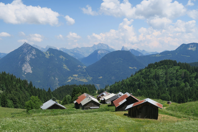 Randonnée pédestre : alpage de Seytrouset_La Baume